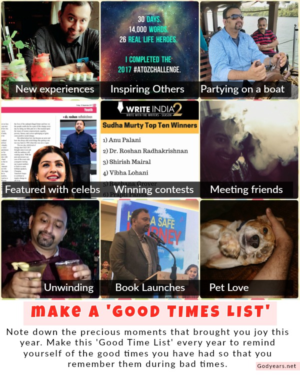 Make a 'Good Times List' as the year ends UnwrapChristmas