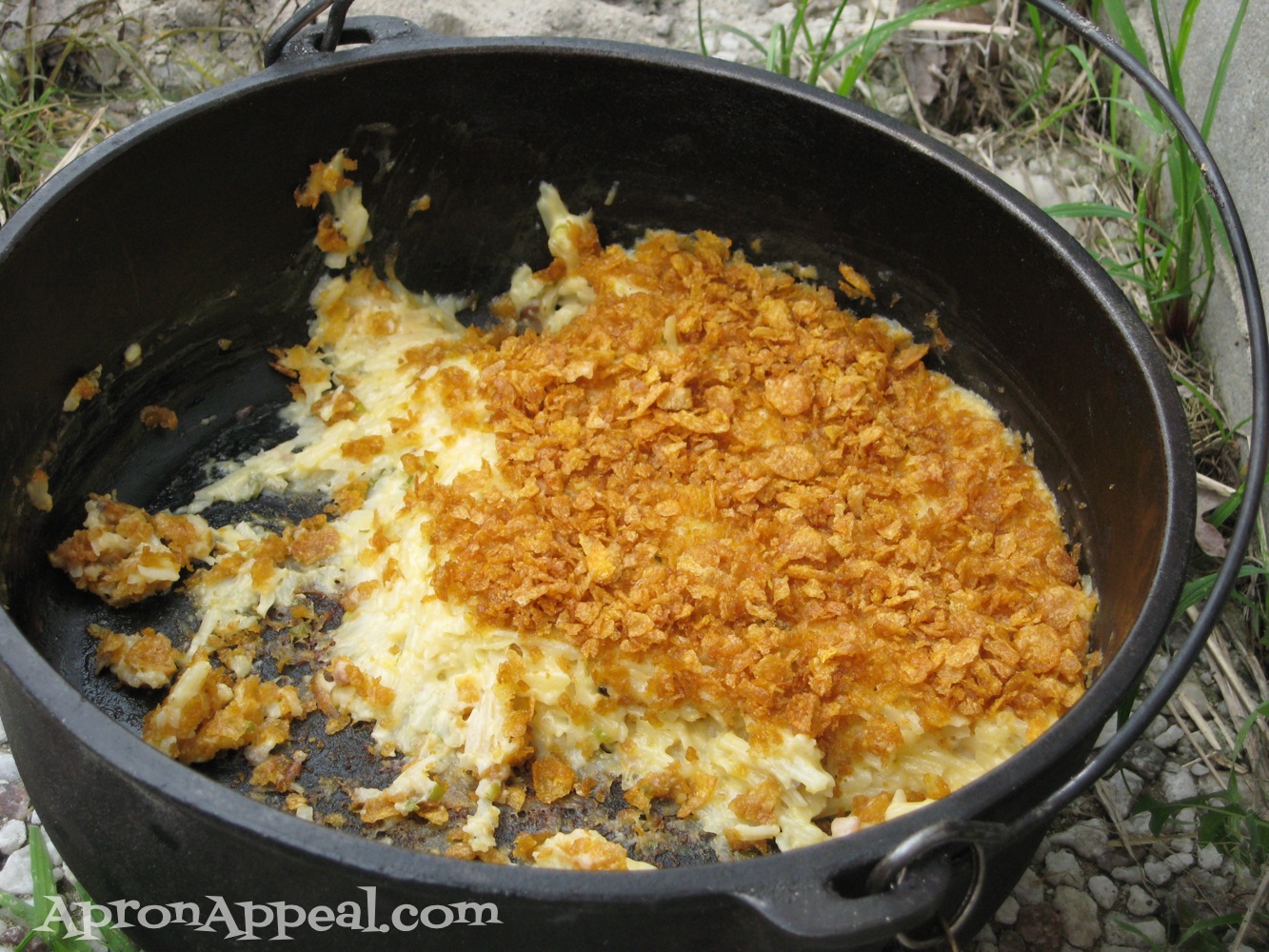 Apron Appeal Dutch Oven Funeral Potatoes