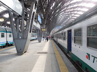 Bahnfahrt Mailand Verona