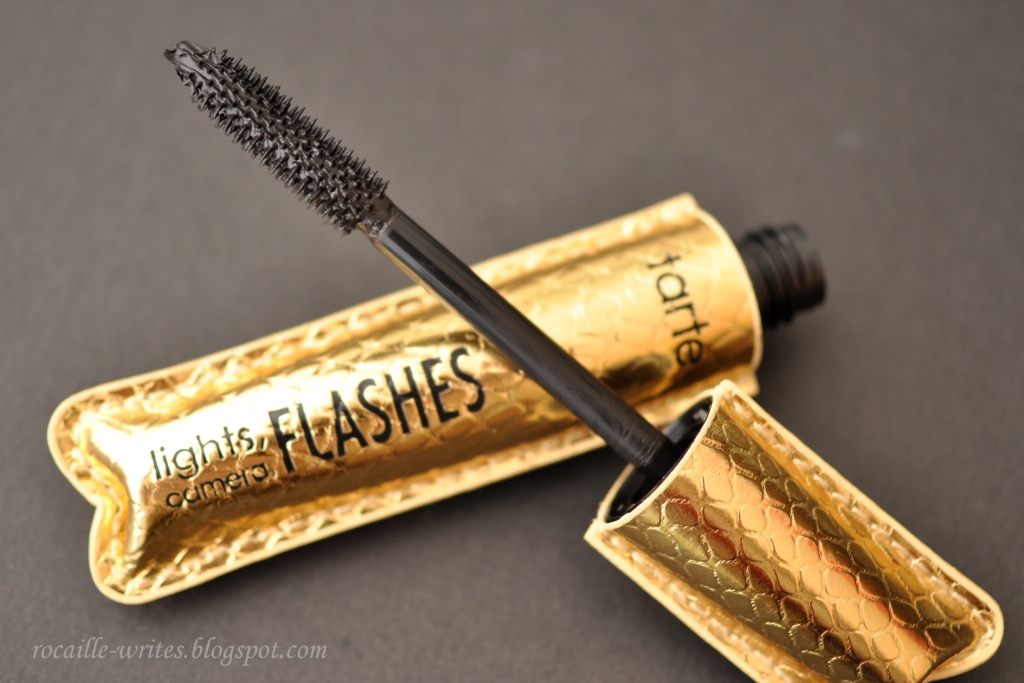 Rocaille Writes Lashes for Daaays Tarte Lights, Camera, Flashes