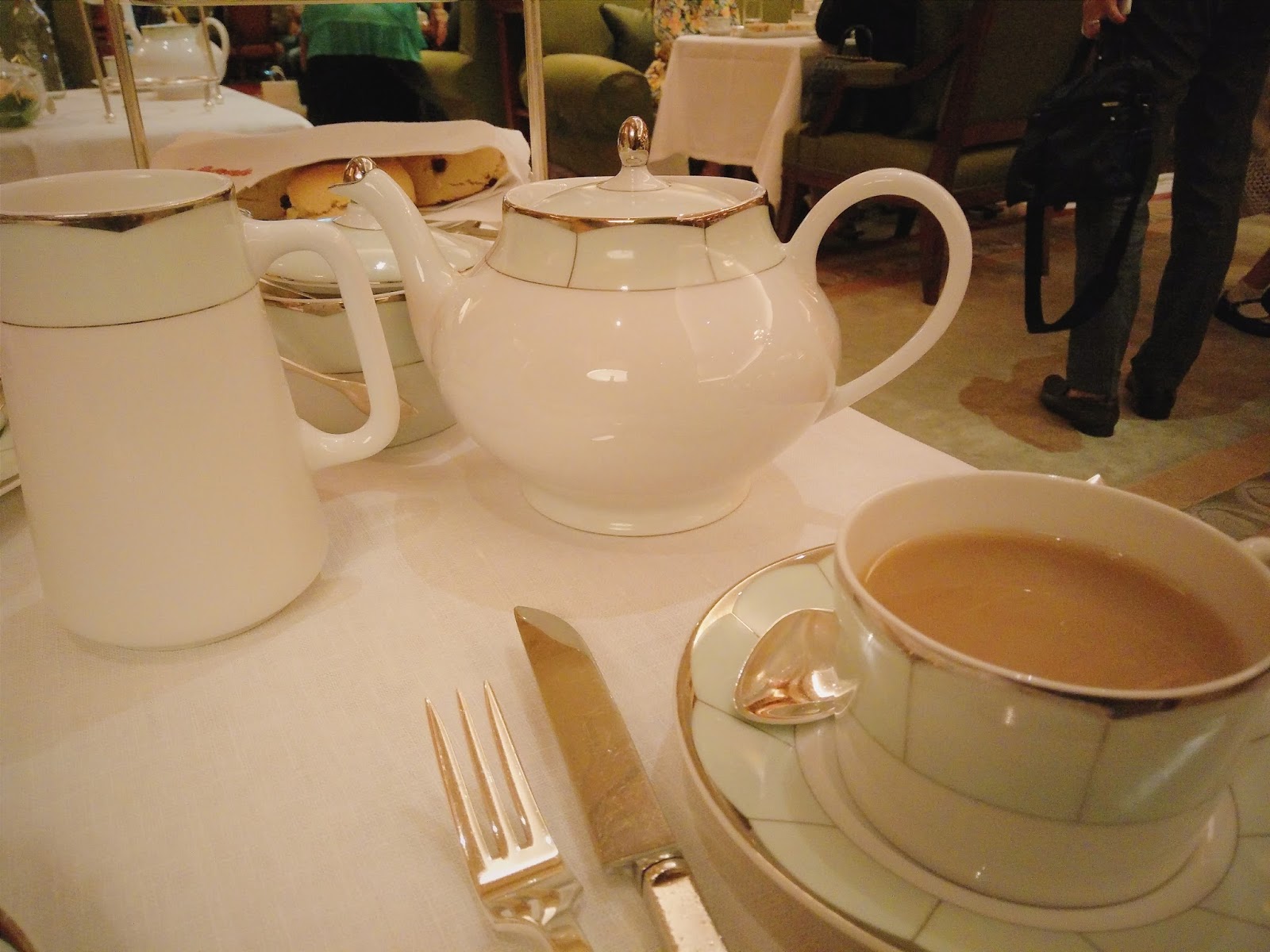 Tea at the Dorchester