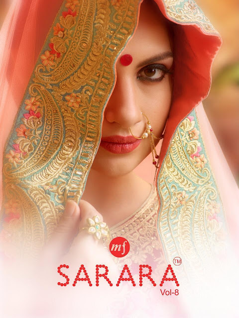 mf sarara vol 8 bridal pakistani suits - Wedding collection