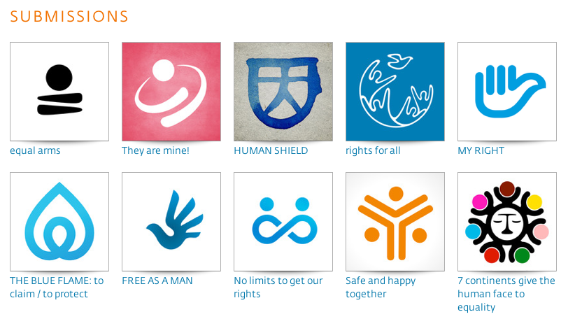 DKV UNPAS Bandung: Logo Baru Gerakan Hak Asasi Manusia Internasional