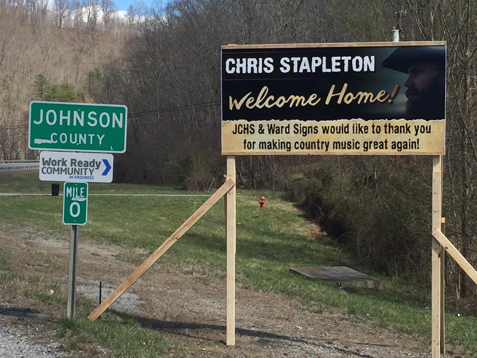 A trip home for Chris Stapleton