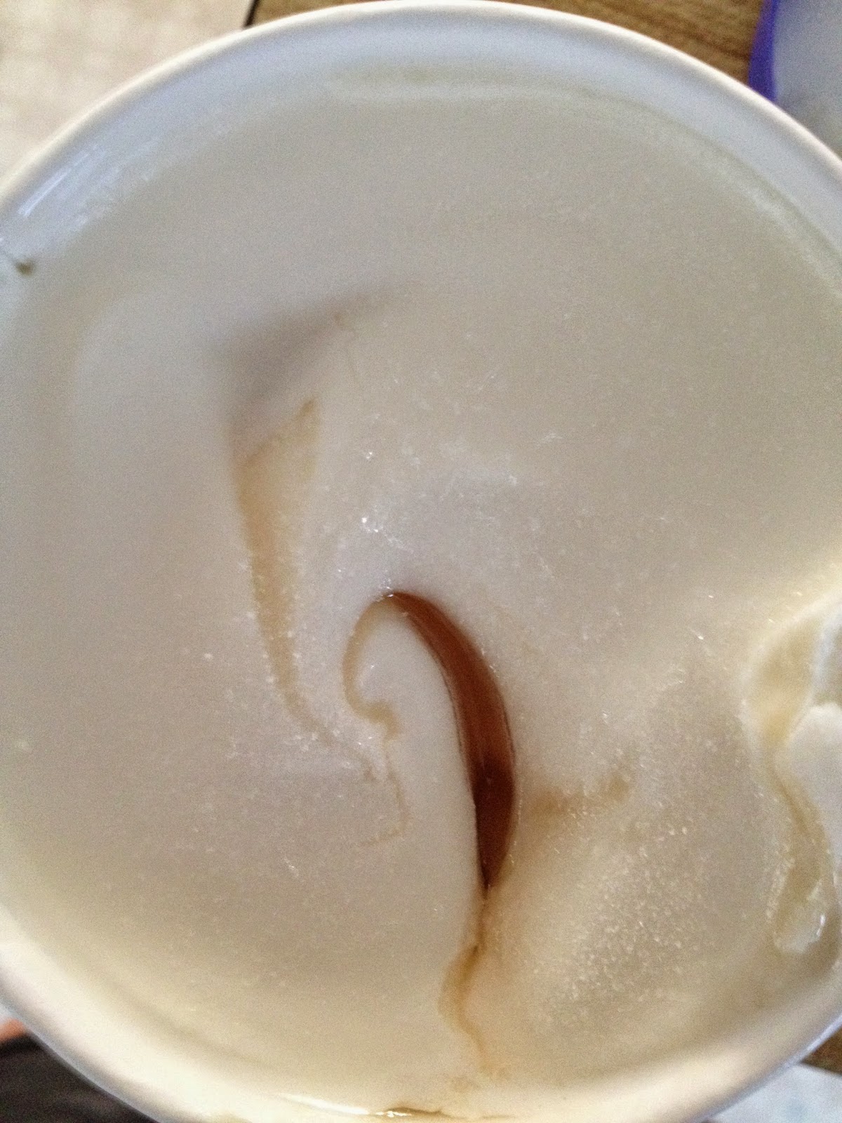 Kroger Deluxe Frozen Non Fat Greek Yogurt Honey Vanilla