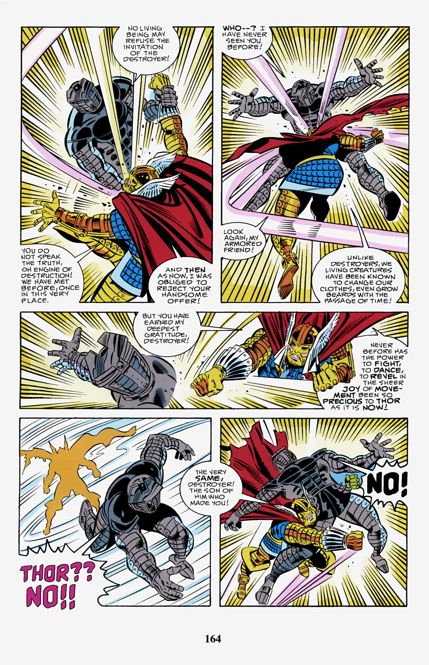 Read online Thor Visionaries: Walter Simonson comic -  Issue # TPB 5 - 164