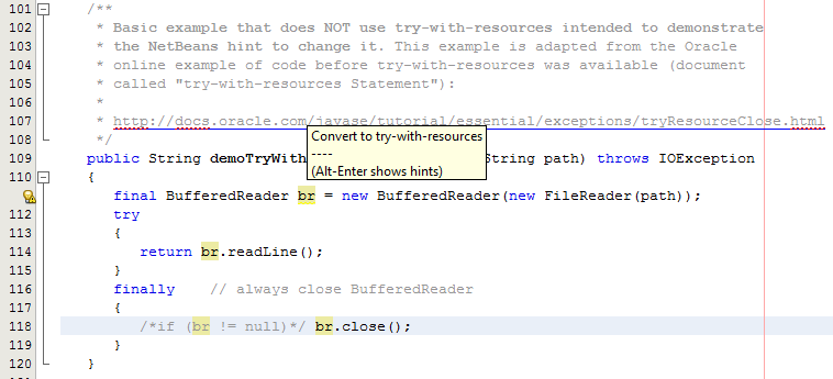 Seven NetBeans Hints for Modernizing Java Code - Java Code Geeks