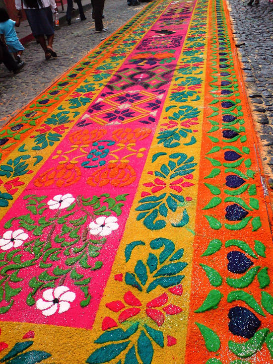 Colorful Street Carpets
