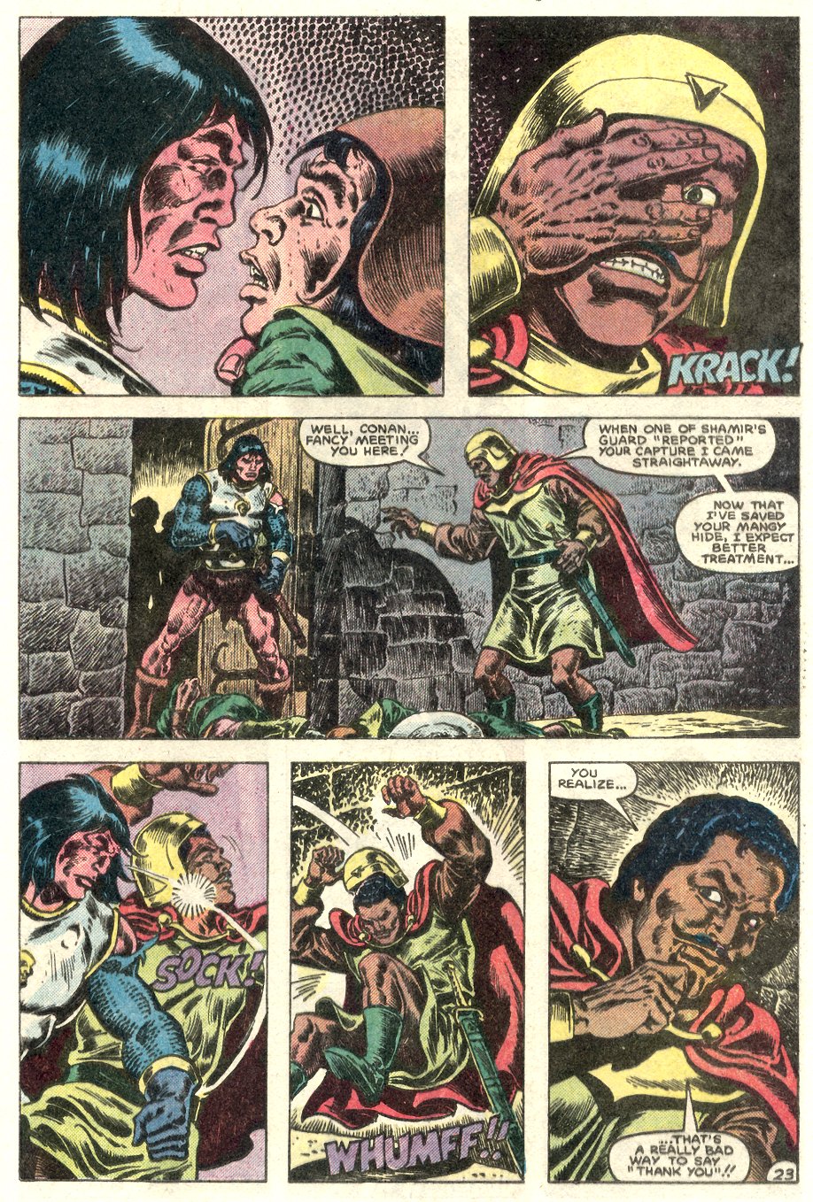 Read online Conan the Barbarian (1970) comic -  Issue # Annual 10 - 24