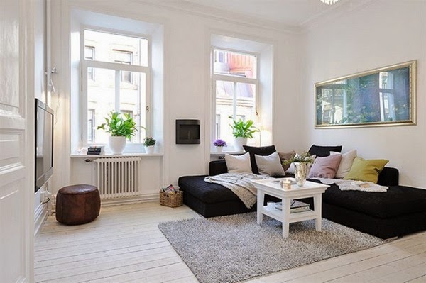 Swedish apartment of 33 square meters