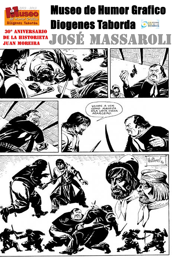 José MASSAROLI, Historietista ¡¡Juan Moreira!!