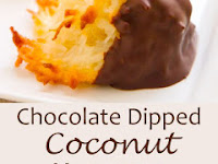 Chocolate Dipped Coconut Macaroons Recipe Chocolate Dipped Coconut Macaroons Recipe