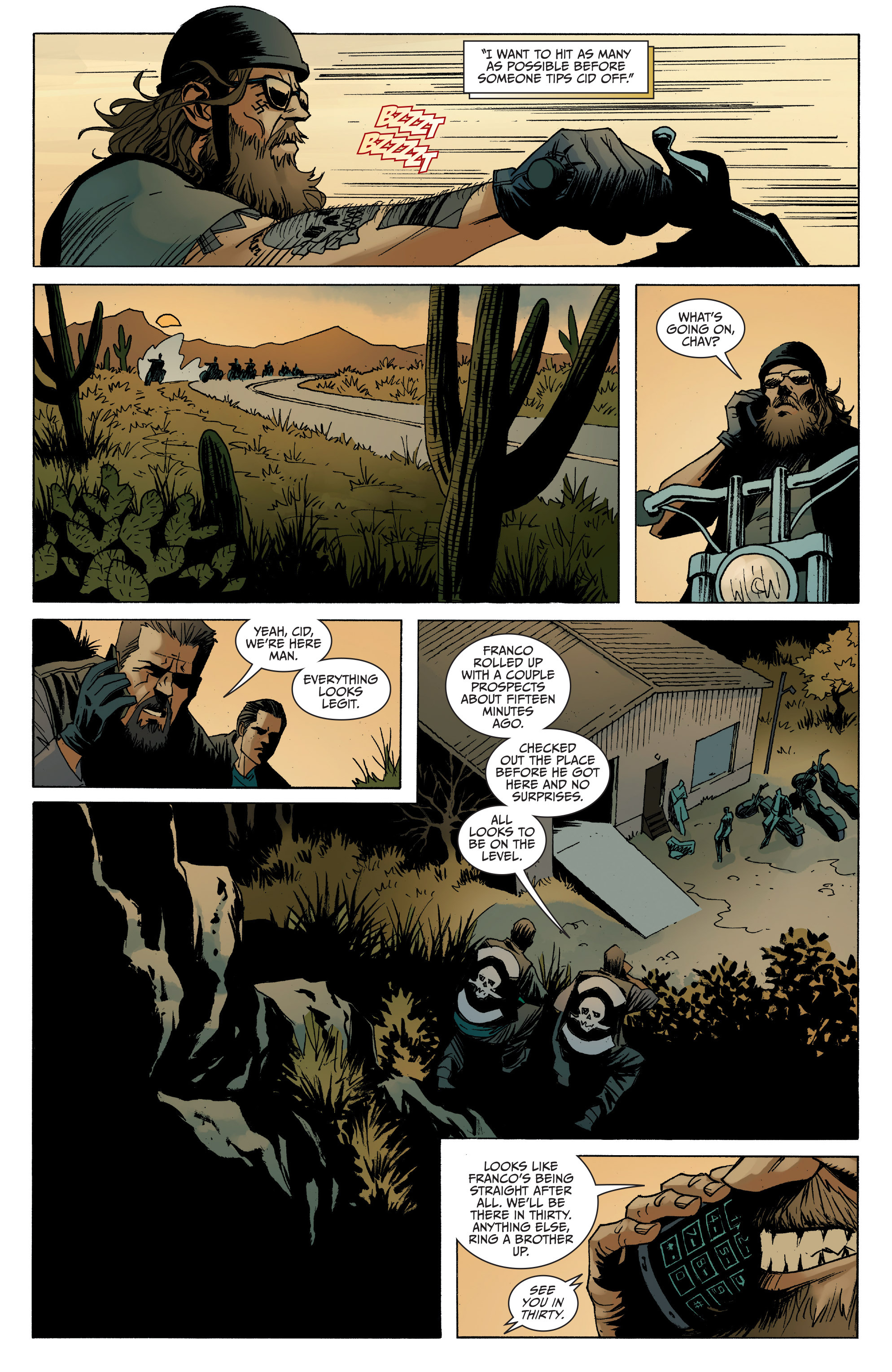 Read online Sons of Anarchy comic -  Issue #14 - 8