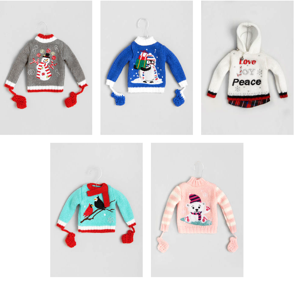 Black Doll Collecting: Christmas Sweater Ornaments @ Christopher and Banks