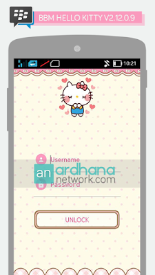 BBM Hello Kitty V2.12.0.9 Apk