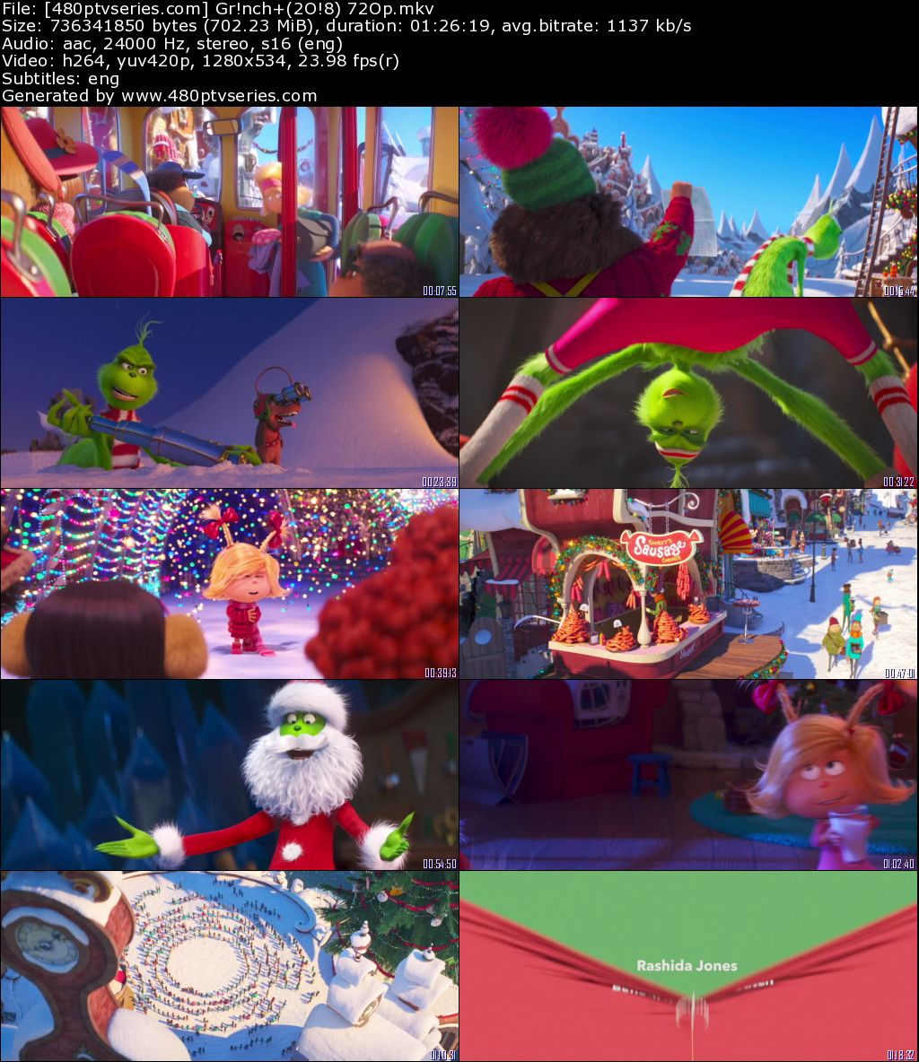 Download The Grinch (2018) 700MB Full English Movie Download 720p Web-DL Free Watch Online Full Movie Download Worldfree4u 9xmovies