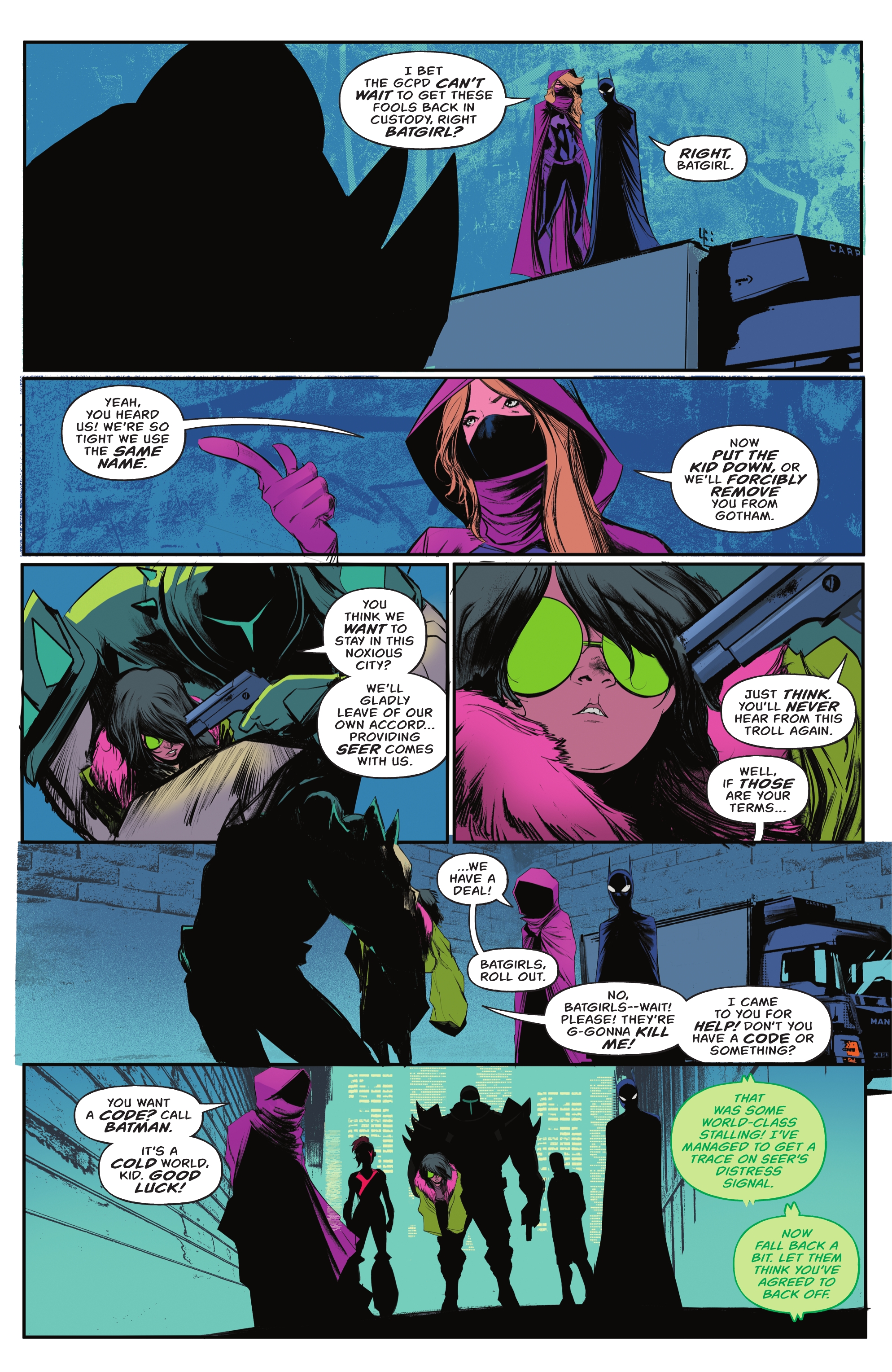 Read online Batgirls comic -  Issue #7 - 7