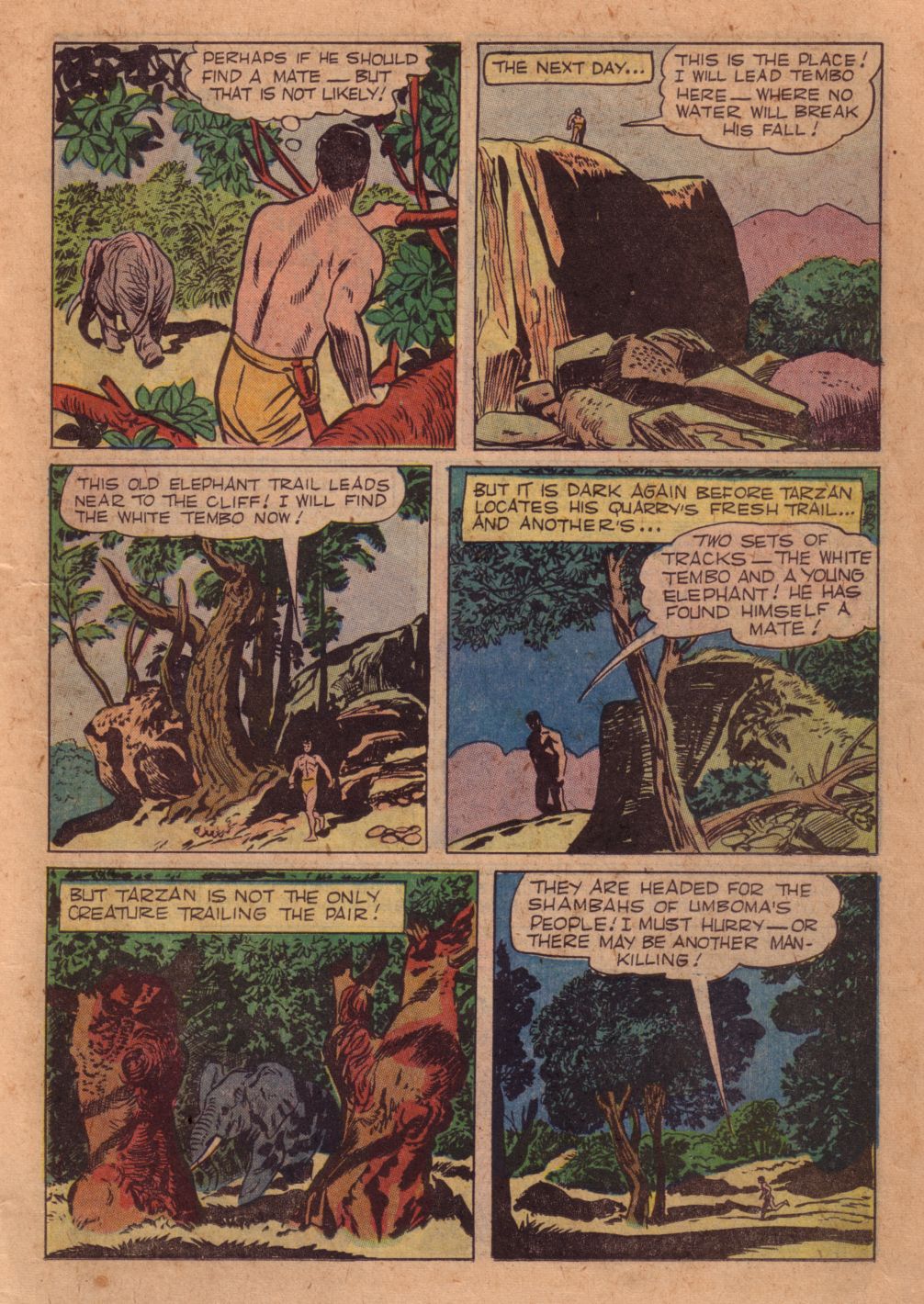 Read online Tarzan (1948) comic -  Issue #102 - 11