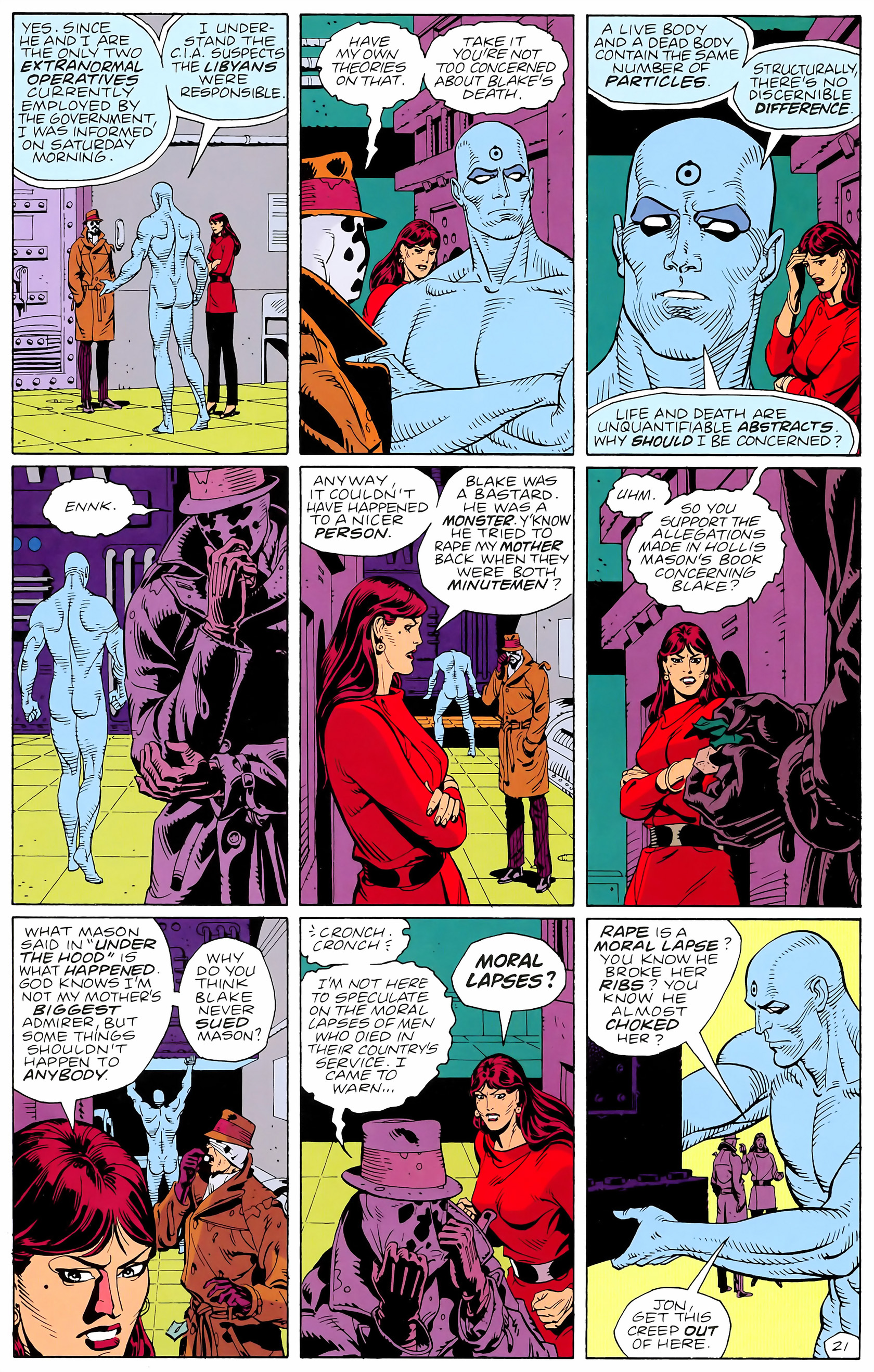 Read online Watchmen comic -  Issue #1 - 23