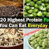 Top 20 Highest Protein Foods You Can Eat Everyday
