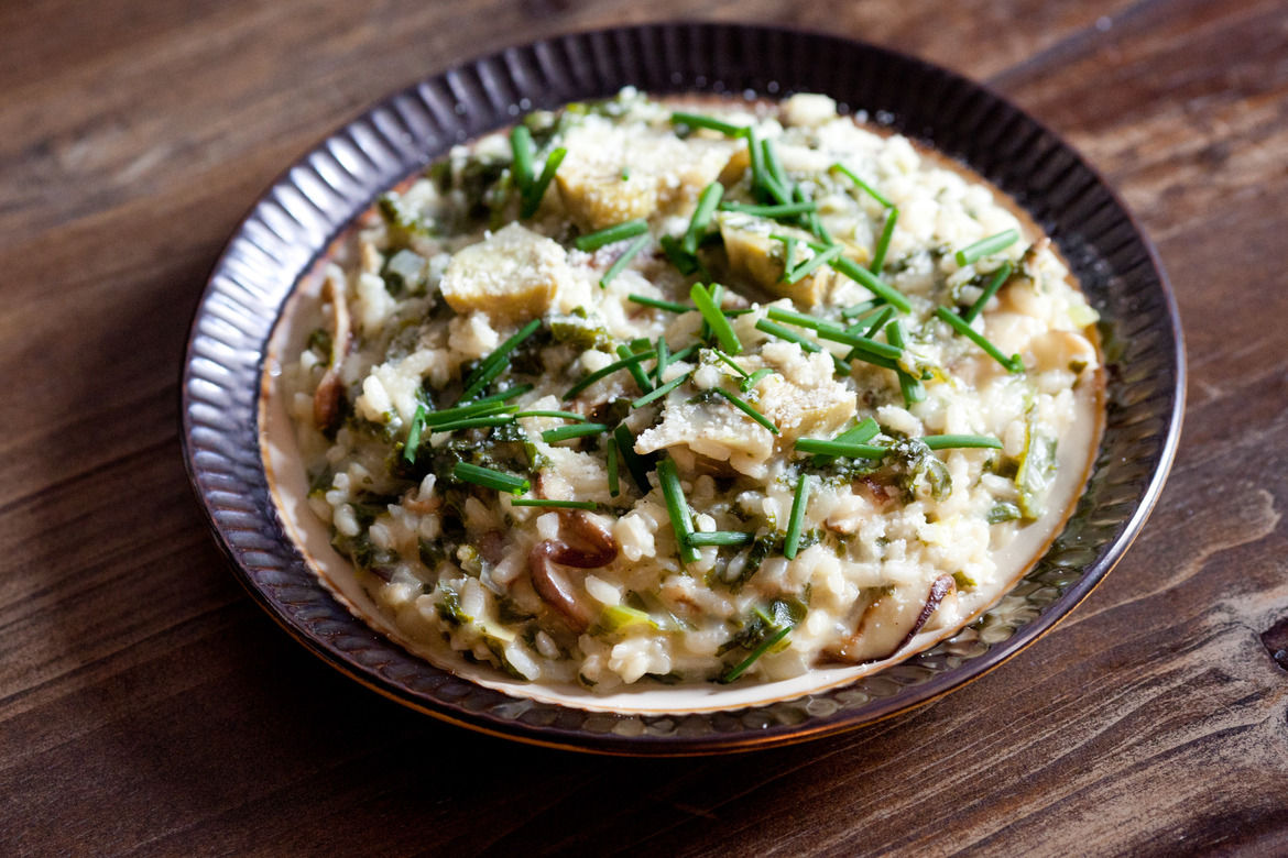 Mushroom and Blue Cheese Risotto Endless Foods Recipe
