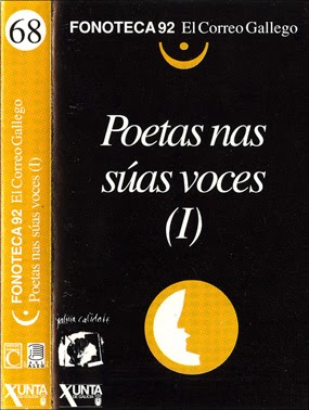 Portada1 - Poetas nas súas voces (I) (Poetas gallegos recitan en galego)