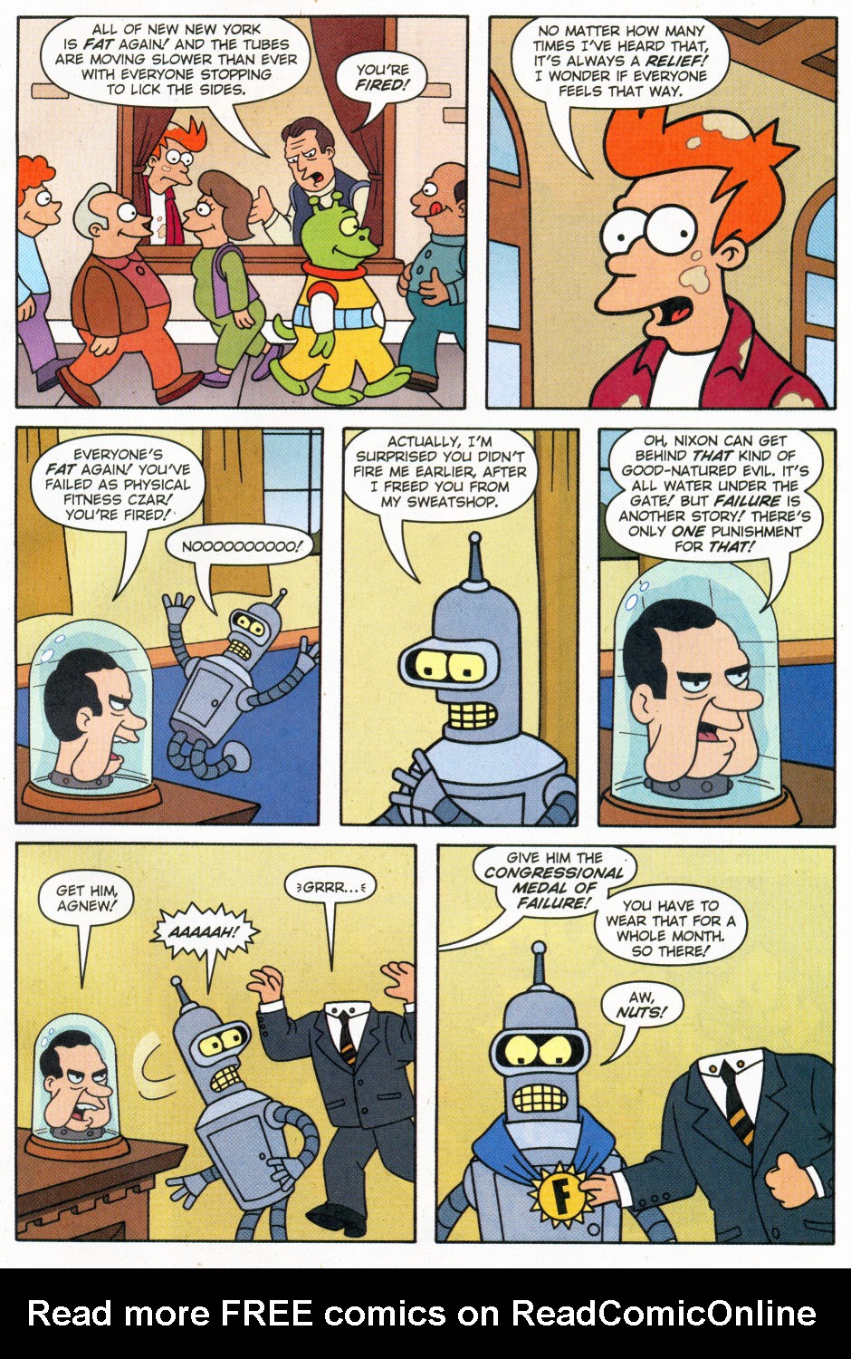 Read online Futurama Comics comic -  Issue #22 - 28