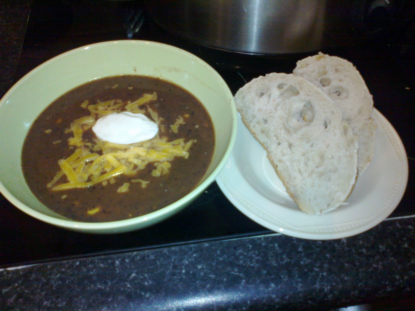 Ginger's Home Cooking Ginger's Black Bean Soup