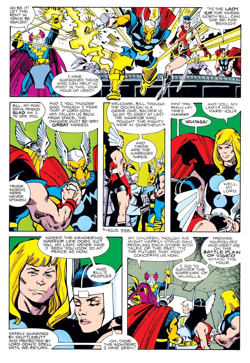 Read online Thor (1966) comic -  Issue #350 - 3