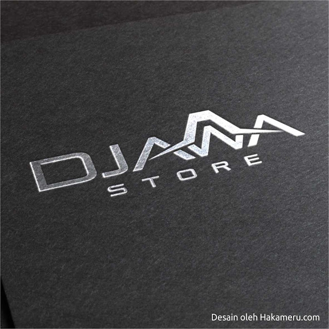 Desain logo untuk online store - toko online Djawa Store - Jasa Desain Grafis Online Hakameru