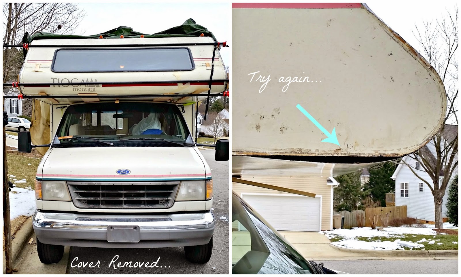 The Tioga Project 1994 Tioga Montara by Fleetwood Bunk Repair