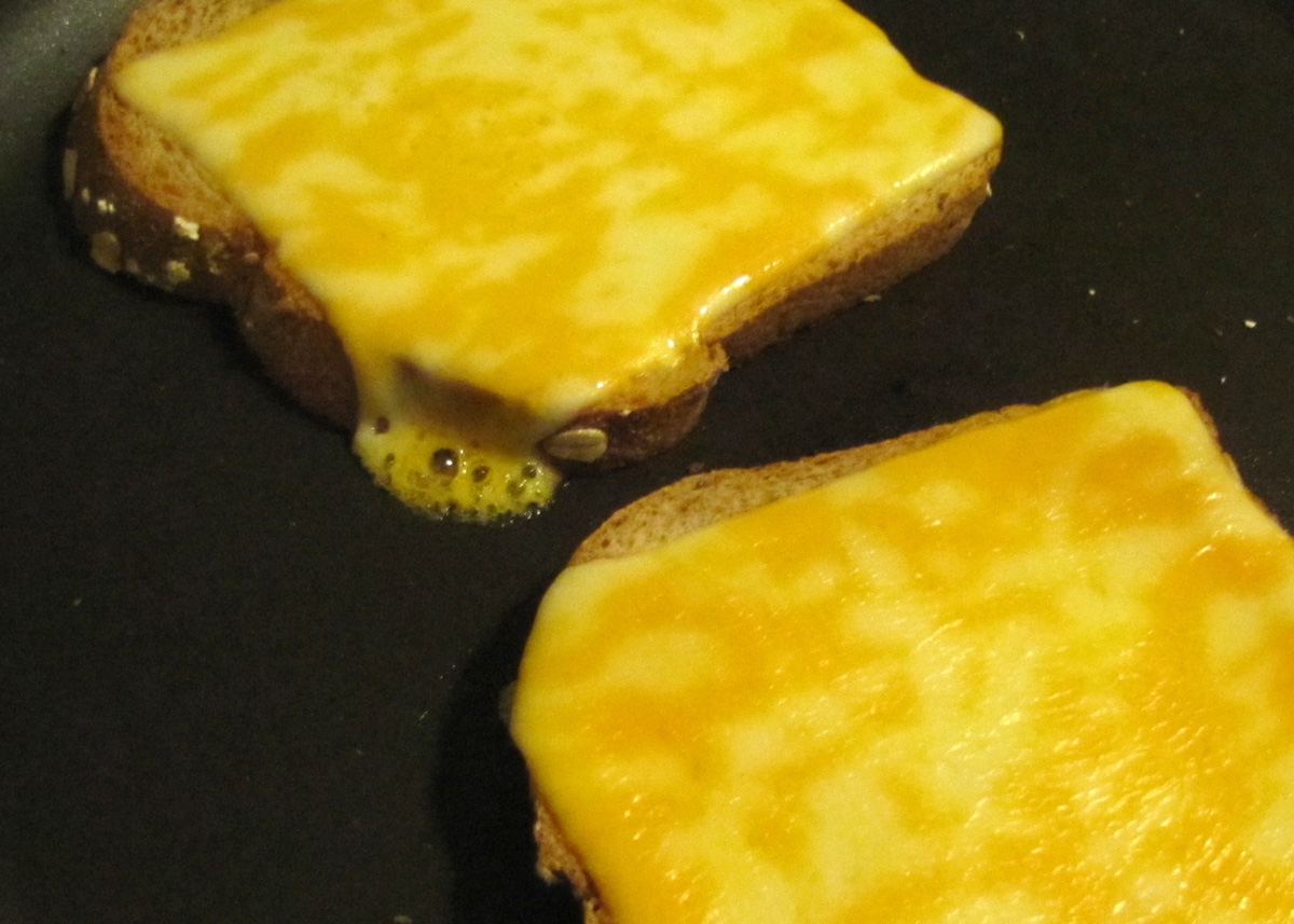 Smells Like Food in Here Colby Jack Grilled Cheese
