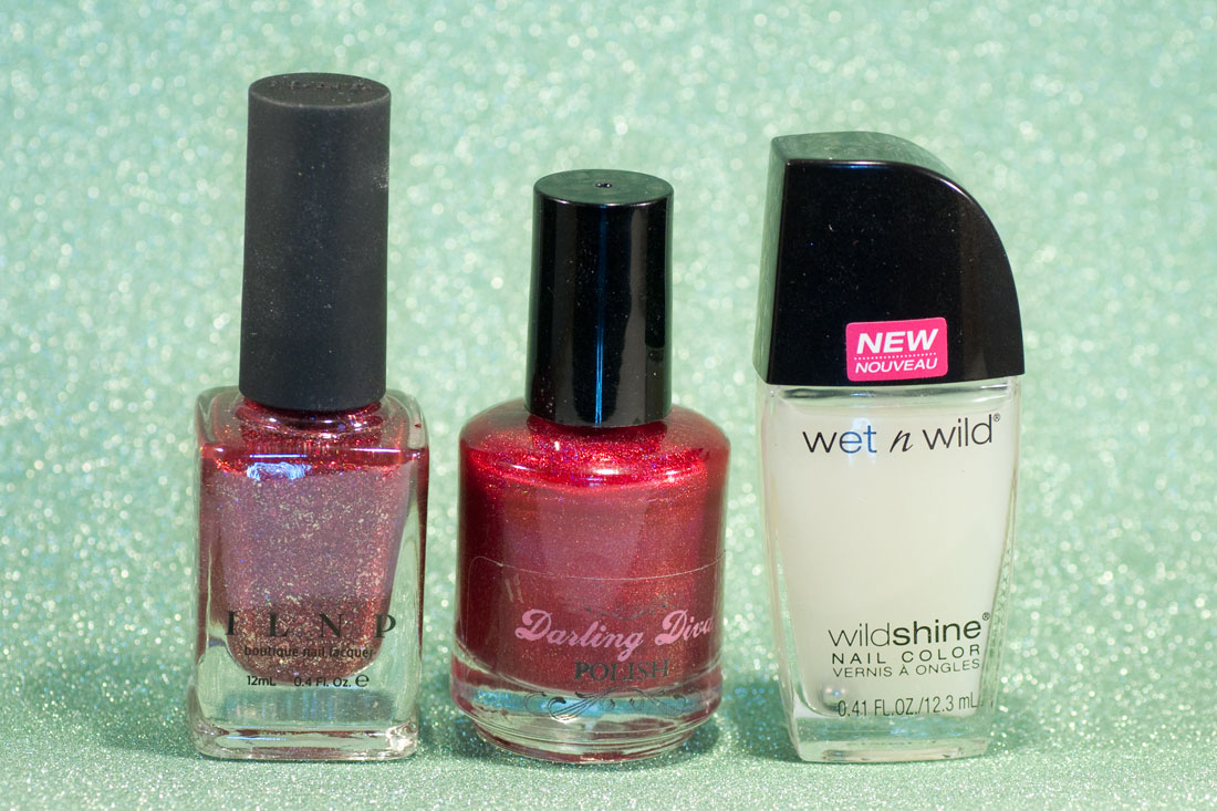 Pine Tree Nail Art May contain traces of polish