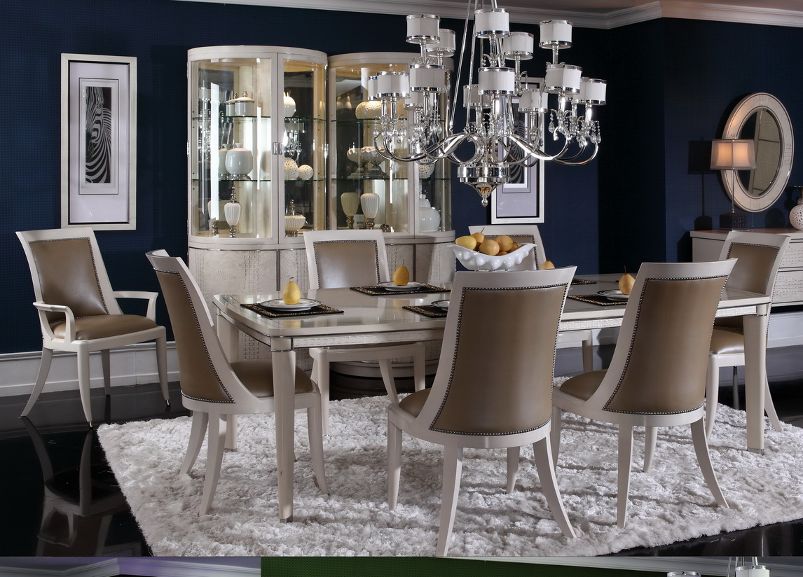LAGUNA Dining Table Hollywoodhomes Davinci bed room, dining room