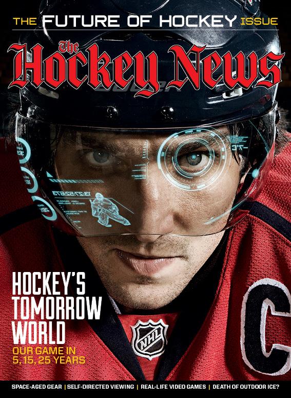 Putting on the Foil Hockey News Cover of the Week