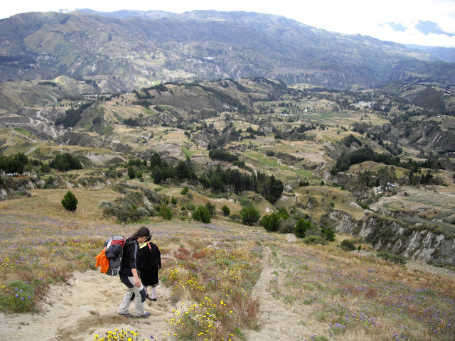 QUILOTOA LOOP - Os trilhos da cratera de Quilotoa | Equador