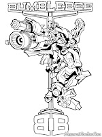 Gambar Robot BumbleBee Transformer