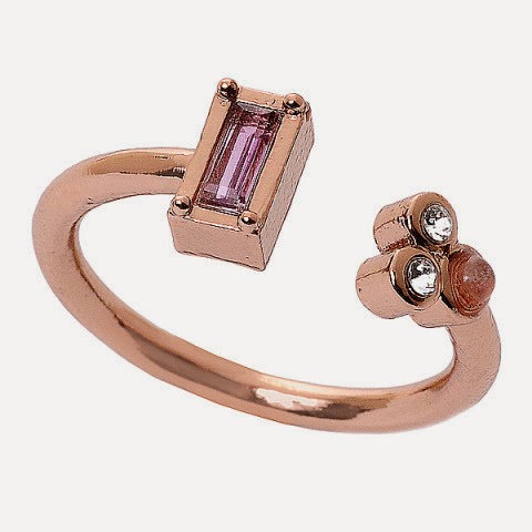 Juliet Ring in Hydro Pink