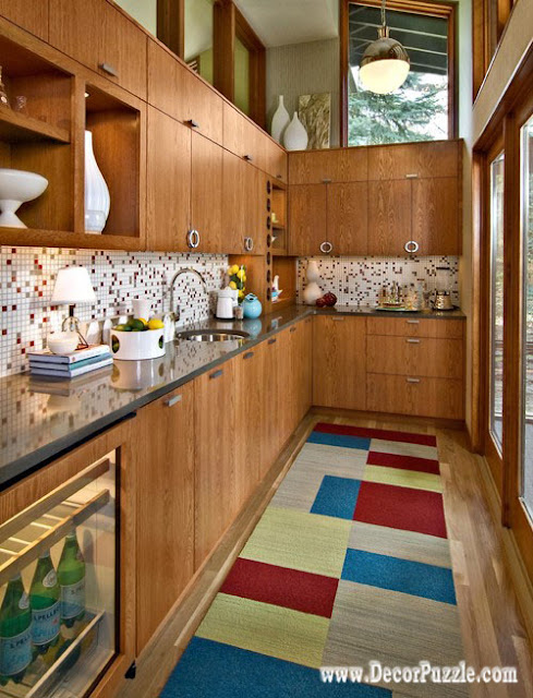 mid century modern kitchen cabinets for small kitchens