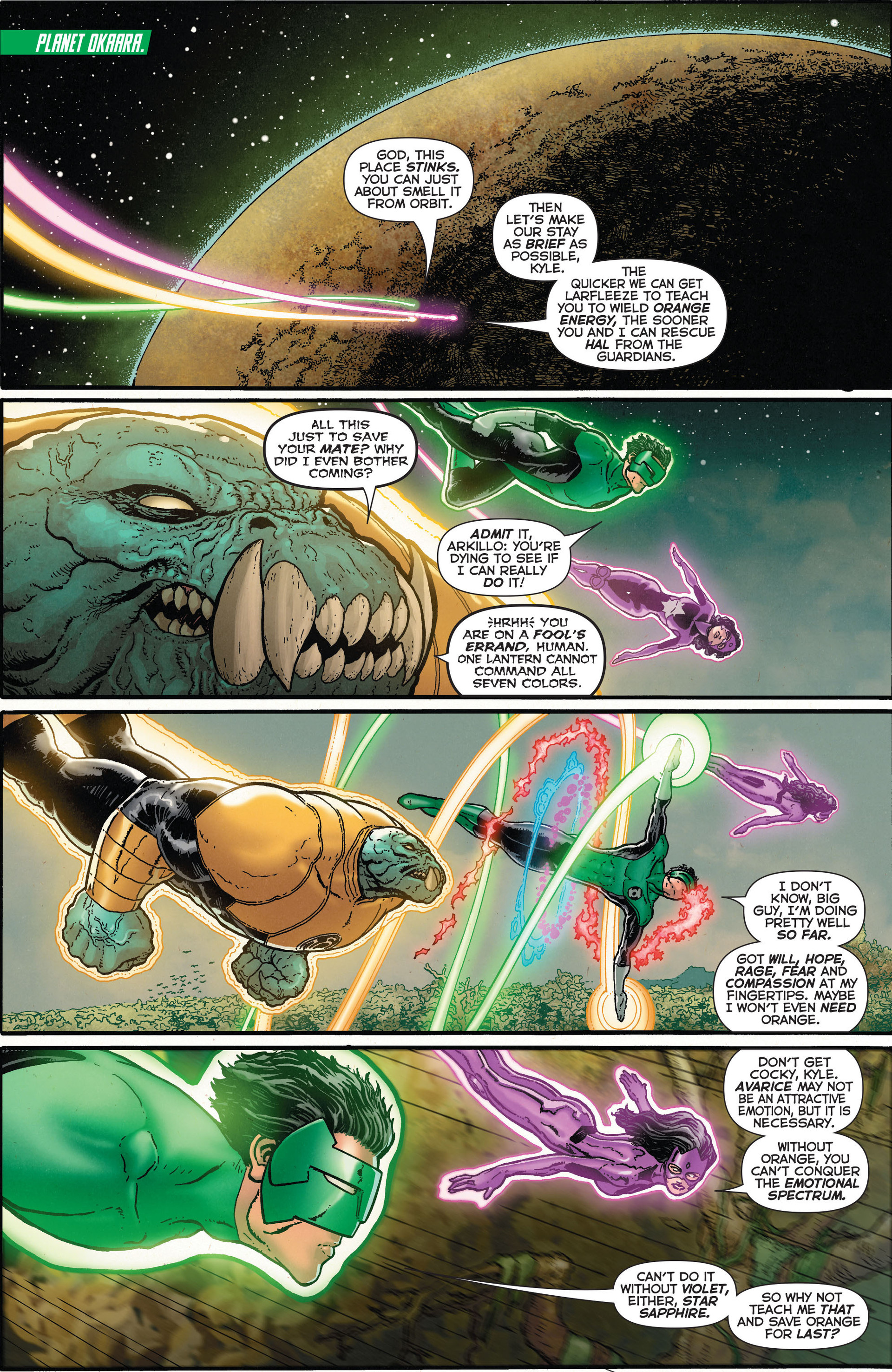 Read online Green Lantern: New Guardians comic -  Issue #15 - 5