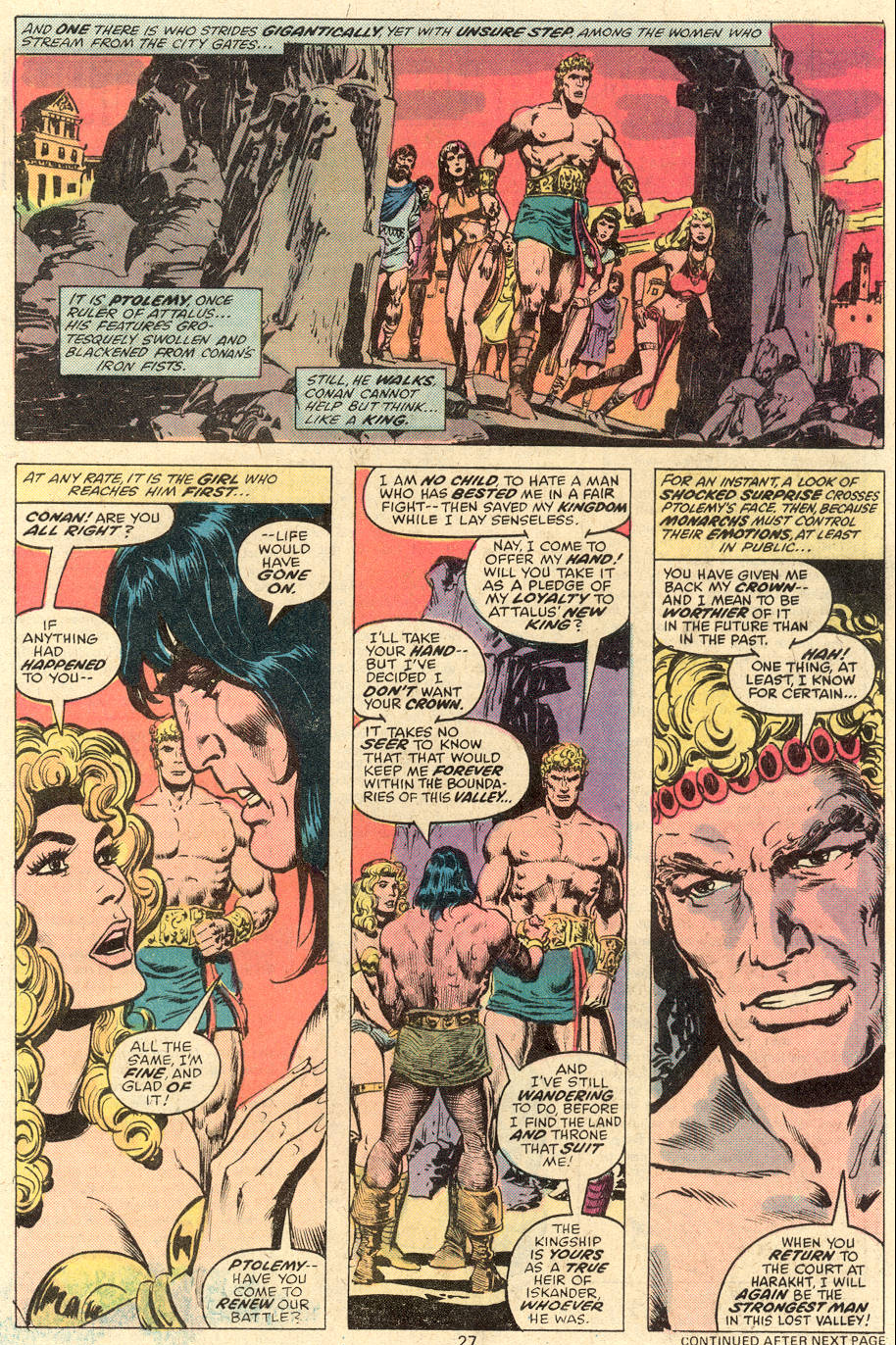 Read online Conan the Barbarian (1970) comic -  Issue #81 - 16