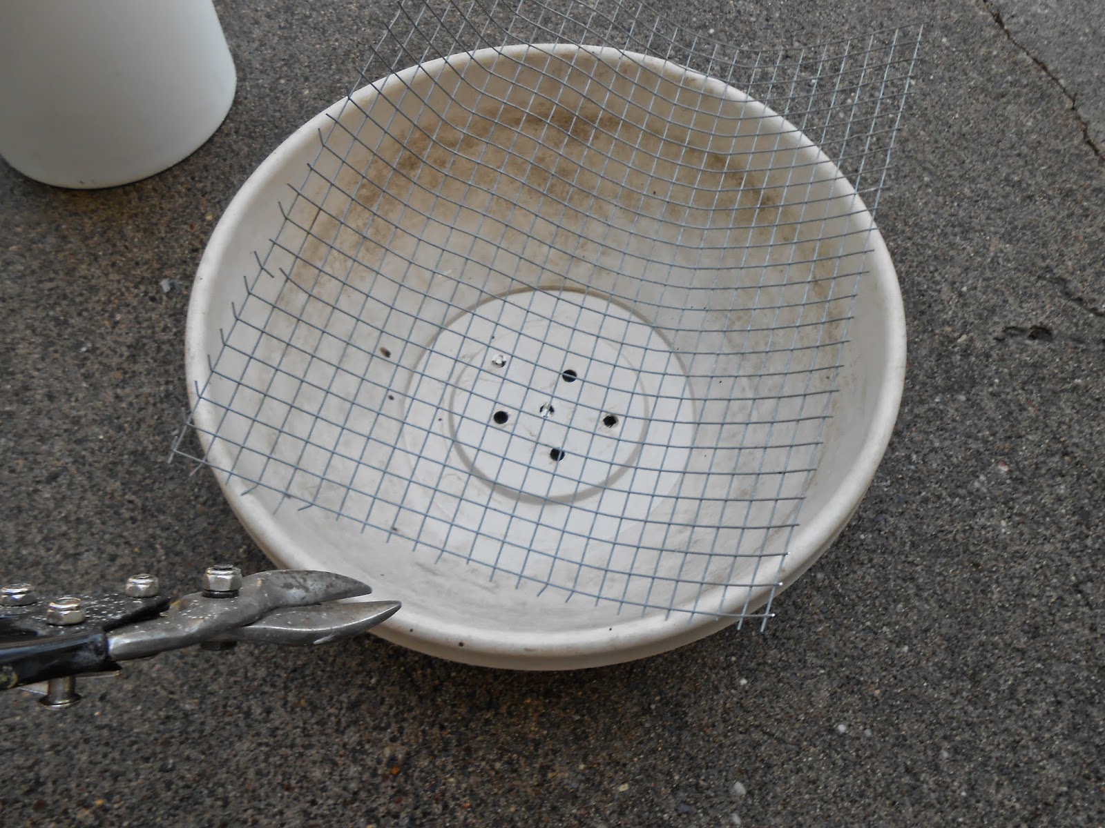 Sproutsandstuff: DIY Concrete Birdbath For Less Than Six Dollars