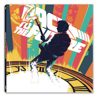 Back to the Future Soundtrack Vinyl Records by Mondo with artwork by Matt Taylor