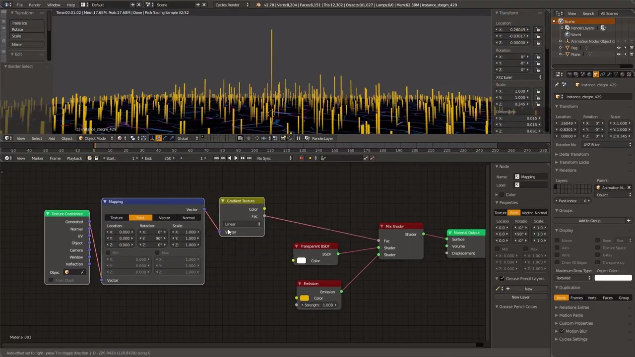 Visualizing Sound in Blender CG TUTORIAL