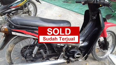 Yamaha alfa plat merah harga 1,4 juta - JUAL BELI MOTOR BEKAS