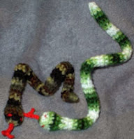 PATRON GRATIS SERPIENTE AMIGURUMI