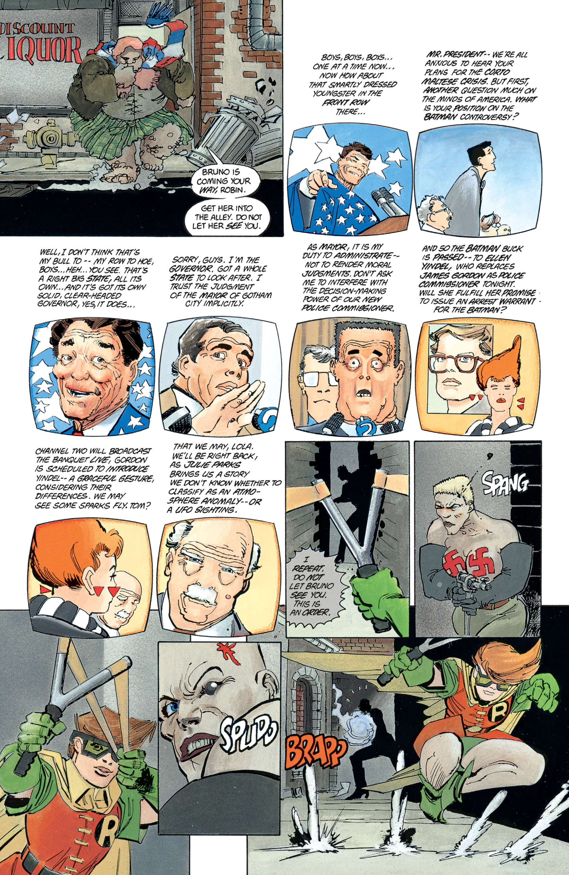 Read online Batman: The Dark Knight Returns comic -  Issue # _30th Anniversary Edition (Part 2) - 8