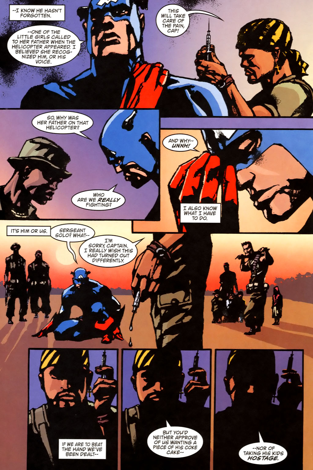 Read online Captain America: Dead Men Running comic -  Issue #1 - 22