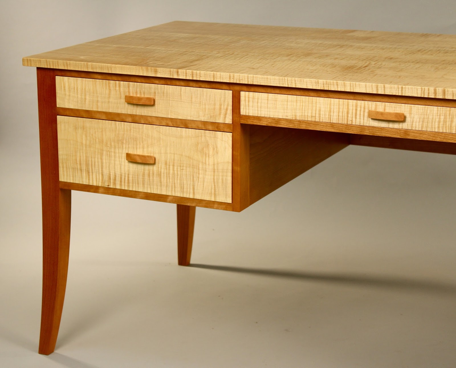 Doucette and Wolfe Fine Furniture Makers Writing Desk