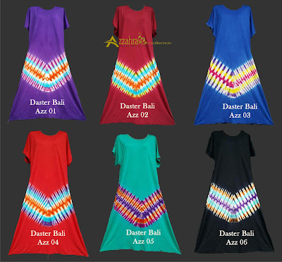 daster bali tie dye gambar baju daster bali pelangi murah warna lengkap